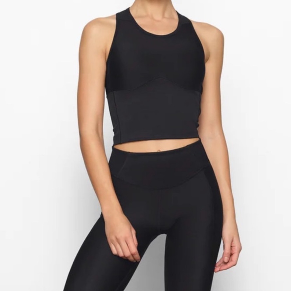 Skims Performance Racerback Tank - Onyx